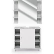 Bild für Badmöbel-Set Fynn Beton 2 Teile Vicco