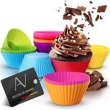 Bild für AVANA Muffinform Wiederverwendbare Muffinformen aus Silikon Cupcake Muffinförmchen, (24-tlg)