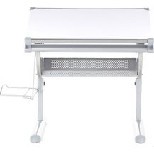 Bild für Kinderschreibtisch 'Albi' neigbar silber