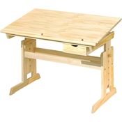 Kinderschreibtisch 'Julia' natur lackiert