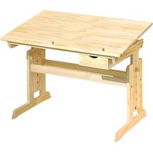 Bild für Kinderschreibtisch 'Julia' natur lackiert