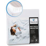 Matratzenschoner 180 x 200 cm wasserdicht | Atmungsaktive Matratzenauflage 180/200 | Hygienischer Anti-Milben Matratzenbezug | Wasserundurchlässiger Matratzen-Schutz | Matratzen-Topper 180x200