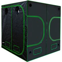 Bild für Grow Box Grow Zelt für Pflanzen Growbox Gewächshaus Garten Anzucht Gemüse Kräuter Schrank Indoor 200x200x200cm Blumen klein Tomaten Hydro Green