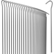Heringe Erdnagel Ø 3,5mm Stahl verzinkt Bodenanker 50er Set