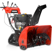 Hecht Garten 9666 Benzin Schneefräse Schneefräse Benzin Elektrostart 66,5 cm 110 kg