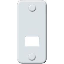 Bild für Schellenberg Abdeckplatte Soft-Line 10,5cm weiß