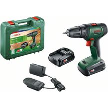 Bild für Bosch UniversalDrill 18V 06039D40 02 Power for All 18V Akku-Bohrschrauber 2 x 1,5 Ah mit Akku mit Ladegerät mit Tragekoffer