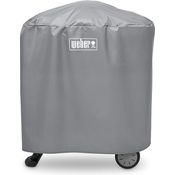 Weber 7177 Grillabdeckung, für Q-1000-2000 mit Rollwagen-Stand, grau