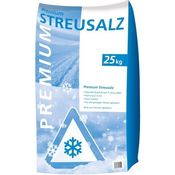 Hamann Mercatus Premium Streusalz 25 kg Sack, Streugut zur Beseitigung von Eis und Schnee, rutschfreie Gehwege und Straßen
