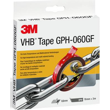 Bild für 3M VHB GPH-060GF Doppelseitiges Hochleistungs-Klebeband für dauerhafte Verbindung