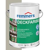 Remmers - Remmers Deckfarbe Hellgrau 5 L Eimer - grau