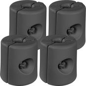 4er Set Fußgewichte Standfüße für Pavillon grau - Instent