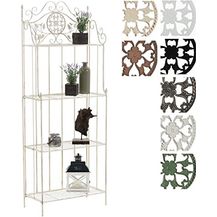 Bild für Standregal Flora Blumenregal cremefarben