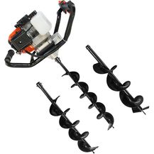 Bild für Nemaxx EB52 Benzin Erdlochbohrer Set mit 3 Bohrschnecken geprüft