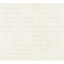 Bild für Livingwalls Vliestapete New Walls Tapete Urban Grace geometrisch grafisch 10,05 m x 0,53 m weiß creme grau Made in Germany 374241 37424-1