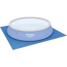Bild für Bestway Flowclear quadratische Bodenplane 488 x 488 cm für Aufstellpools bis Ø 457 cm
