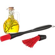 Genius Grillpinsel, mit 2 Aufsätzen, mit langem Griff