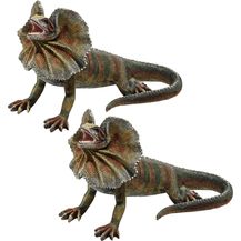 Bild für Design Toscano Figur Kragenechse: 2er Set