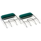 Big Green Egg Fleischgabel Grillgabel, Edelstahl, 2 Stück