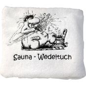 Sauna Wedeltuch weiß
