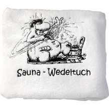 Bild für Sauna Wedeltuch weiß