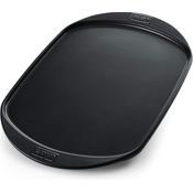 Weber 17509 Grillplatte Keramik groß, schwarz, 49x35 cm, Antihaftoberfäche