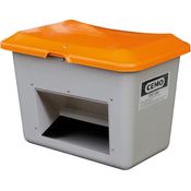 Cemo Streugutbehälter 200l grau/o mit Entnahmeöffnung