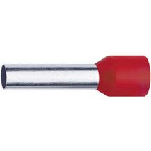 Bild für Klauke 47618 Aderendhülse 1 x 10mm² x 18mm Teilisoliert Rot 100St.