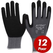NITRAS 8800 Flexible Fit Allroundhandschuhe Gartenhandschuhe, hohe Abriebfestigkeit, sehr guter Grip - VPE 12 Paar, Größe:7