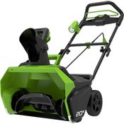 Greenworks Bürstenlose Schneefräse ohne 40-V-Akku GD40ST 2600007 Schneefräse Akku