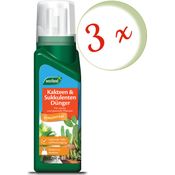 3 x WESTLAND Kakteen und Sukkulenten Dünger, 200 ml