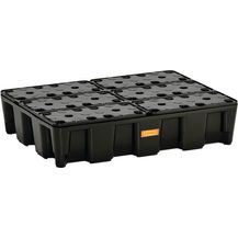 Bild für Auffangwanne 60l L800xB600xH180mm PE m.PE-Rost MO