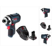 Bosch Professional GDR 12V-105 Akku Drehschlagschrauber 12V 105Nm + 1x Akku 6,0Ah + Ladegerät