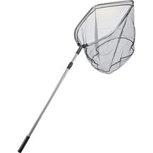 Bild für Kescher gummiert für Teich o Pool Angel Angelkescher Länge 215 cm Watkescher Alu AS