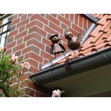 Bild für Dachrinnenfigur Vogelpaar