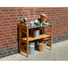 Bild für Promadino Pflanztisch klappbar mit verzinkter Arbeitsfläche 45 cm x 97 cm x 88 cm