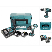 Makita DDF451RTJ Akku-Bohrschrauber (2 x 5,0 Ah) mit Ladegerät im Makpac