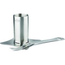 Bild für Napoleon Edelstahl Hähnchen Halterung mit abnehmbaren Griff Hähnchenhalter Geflügelhalter 56034