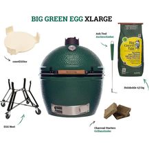 Bild für Big Green Egg Holzkohlegrill Kamado XLarge Starter-Set