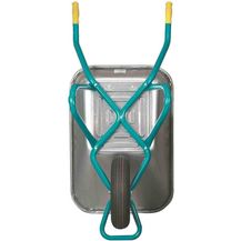 Bild für Mefro Schubkarre BAU 90 mit Kreuz-Chassis