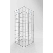 Gabiona Gabionensäule eckig 37 cm x 37 cm, 80 cm Höhe, MW 5 cm x 10 cm