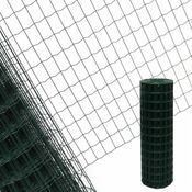 Gartenzaun Maschendraht-Zaun Gitterzaun Maschung 7,5x5 cm Schweißgitter Wildzaun 1,0x25m