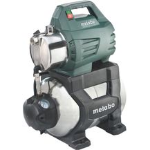 Bild für Metabo HWW 4500/25 Inox Plus Hauswasserwerk 1.300 Watt 4.500 l/h Bewässerung max. Förderhöhe 48 m max. Förderdruck 4,8 bar max. Ansaughöhe 8 m Kesselinhalt 24 Liter 16,2 kg