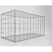Gabiona Gabione 100 cm x 50 cm x 50 cm (L x H x T), Maschenweite 10 cm x 10 cm, Spirale