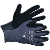 KIXX Flex Handschuh Nylon-Latex Gartenhandschuhe Arbeitshandschuhe Größe 08