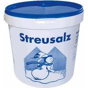 Hamann Mercatus Streusalz im praktischen 10 Kg Eimer zum effektiven Enteisen von Gehwegen und Straßen