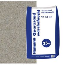 Bild für Quarzsand wäschefeucht 25 kg Sack