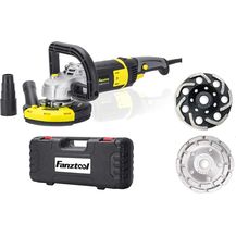 Bild für FANZTOOL Betonschleifer Set mit Diamantschleiftopf und Premium Absaughaube 1500W-125mmund
