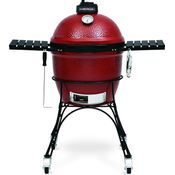 Kamado Joe KJ23RH HolzkohlegrillClassic Joe red, aus Keramik, rot,