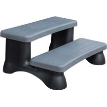 Bild für Wellis WelliStep Einstiegshilfe Whirlpooltreppe Einstiegstreppe Treppe für Whirlpool Grau